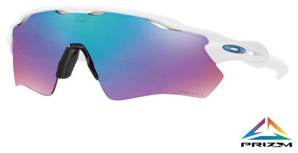  Gafas OAKLEY Radar EV Path Blanco Pulido/Iridio Zafiro Nieve Ref: OO9208-4738