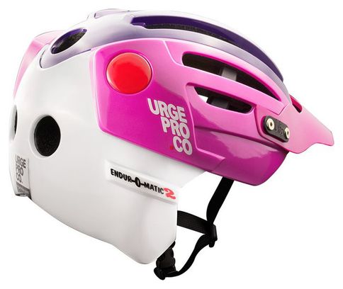 URGE 2018 Endur-O-Matic 2 Helmet - Purple Pink