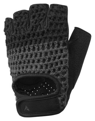 Altura Unisex Crochet Short Gloves Black