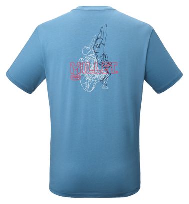 Camiseta Millet Cimaï Climb azul para hombre