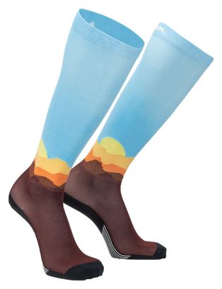 Calcetines de compresión hasta la rodilla Nathan Speed Printed Multi