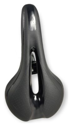 Tige de Selle Ice Relax + Selle Ice Trip Noir