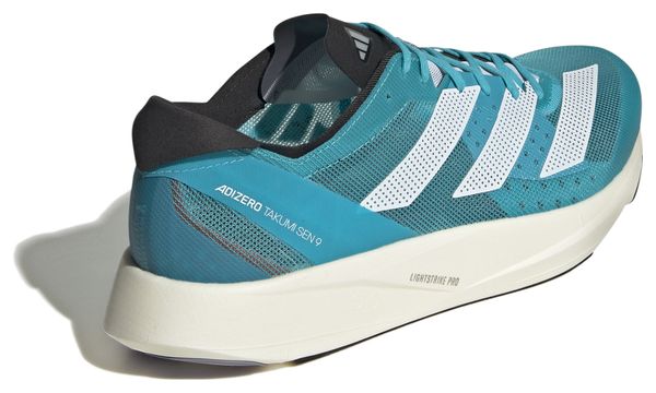 Unisex Running Shoes adidas Performance adizero Takumi Sen 9 Blue White
