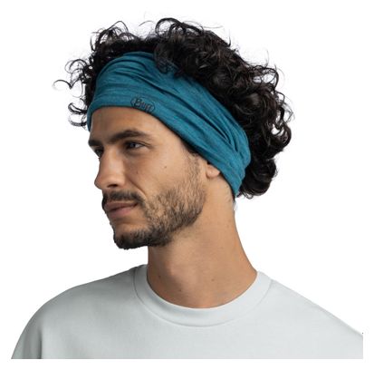 Buff Merino Lightweight Choker Blue