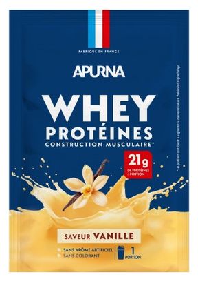 Bolsita de proteína de suero Apurna con sabor a vainilla - 35 g