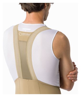 Culotte corto Castelli Espresso 2 Beige Hombre