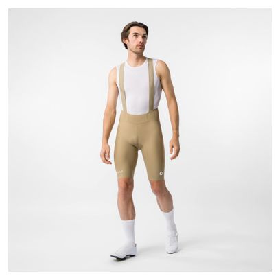 Culotte corto Castelli Espresso 2 Beige Hombre