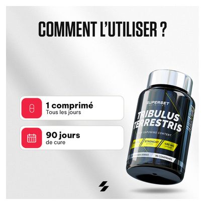 Tribulus Terrestris (90 Tabs) - Superset Nutrition - Tribulus