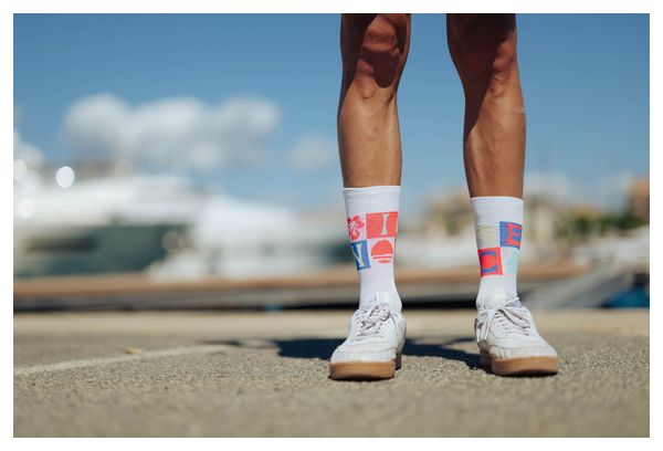 Incylence Ultralight Nice V3 Socken Weiß/Rot/Blau