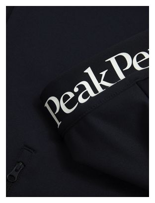 Peak Performance Rider Essentials - Giacca con cappuccio in pile nero da uomo