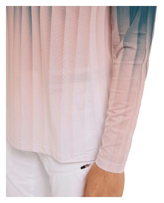 Maillot de manga larga Dharco Race Dusty Prism Blue/Pink de mujer