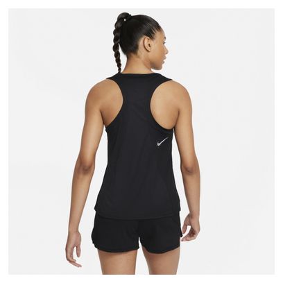 Nike Dri-Fit Race camiseta de tirantes negra para mujer