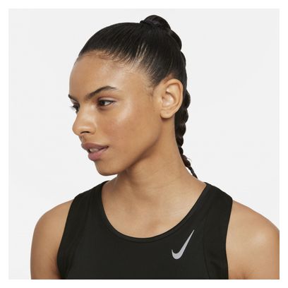 Nike Dri-Fit Race Black Womens Tank Top