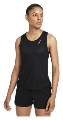 Nike Dri-Fit Race camiseta de tirantes negra para mujer