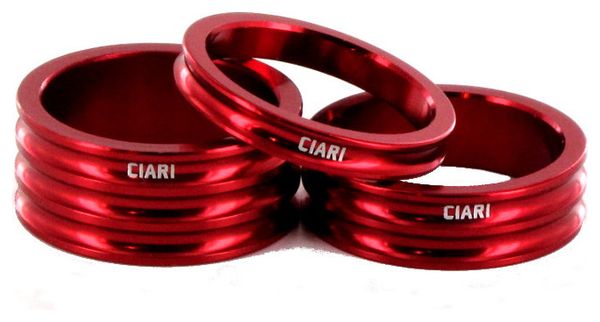 CIARI Headset Spacers ANELLI Red