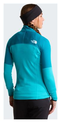 The North Face Stormgap Power Grid Blue Women's Fleece Jacket