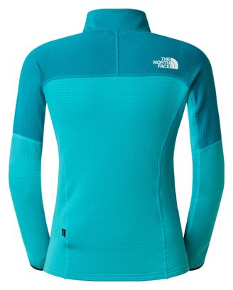 The North Face Stormgap Power Grid Blue Women's Fleece Jacket