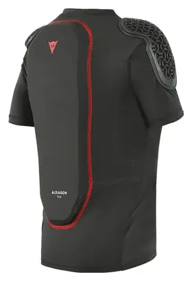 Dainese Scarabeo Pro Tee Kids Protector with Back Protector Black / Red