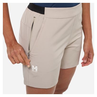 Pantaloncini Millet Parmelan Stretch beige da donna