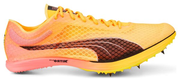 Leichtathletikschuhe Puma EvoSPEED Distance Nitro Elite 2 + Gelb / Pink 42.1/2