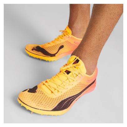 Puma Track & Field Shoes EvoSPEED Distance Nitro Elite 2 + Yellow / Pink 42.1/2