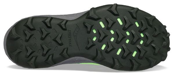 Trail Running Shoes Saucony Endorphin Rift Green Grey