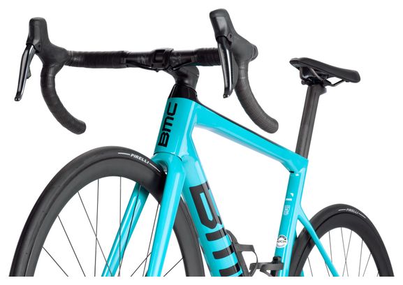 Vélo de Route BMC Teammachine SLR 01 Four Shimano Ultegra Di2 12V 700 mm Bleu Turquoise