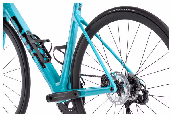 Vélo de Route BMC Teammachine SLR 01 Four Shimano Ultegra Di2 12V 700 mm Bleu Turquoise - Vélo d'Exposition