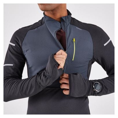 Kiprun Run 900 Warm Long Sleeve Jersey Black