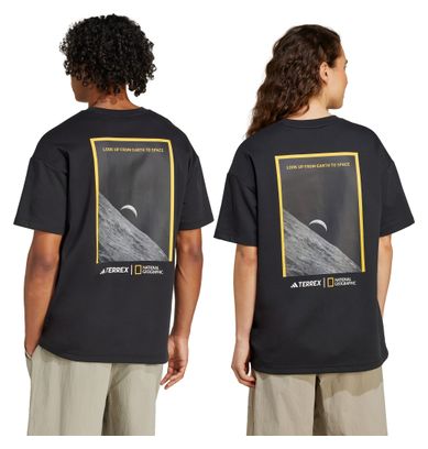 T-shirt manches courtes adidas Terrex National Geographic Noir Unisexe