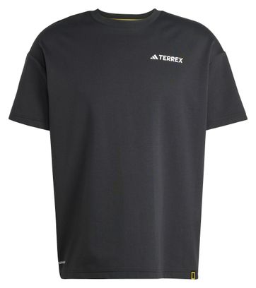 T-shirt manches courtes adidas Terrex National Geographic Noir Unisexe