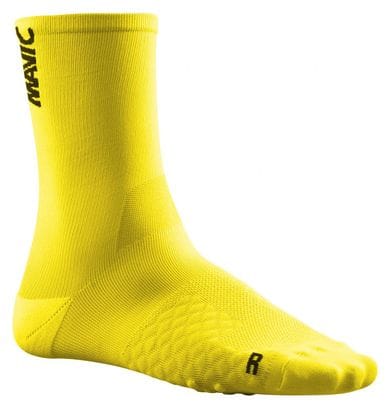 MAVIC Mid-High Socks Comete Sock Yellow Mavic / Black