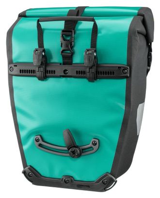Pair of Ortlieb Back-Roller Free 40L Lagoon Blue Black Luggage Bags
