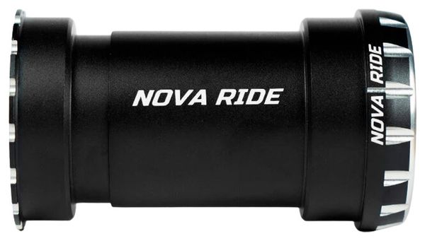 Boitier de pédalier Nova Ride BBright Shimano Argent