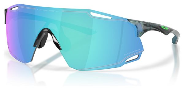 Oakley Cybr Dyno Gepolijst Zwart / Prizm Saffier Bril / Ref : OO9513D-0239