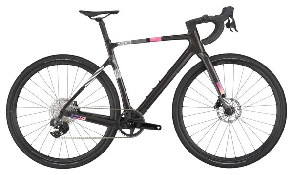Scott Addict Gravel 30 Gravel Bike Sram Rival XPLR eTap AXS 12S 700 mm  Black 2025 - Main Image