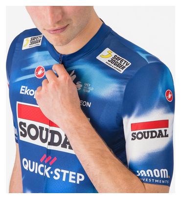 Maillot à Manches Courtes Castelli Competizione Soudal Quick-Step 2025