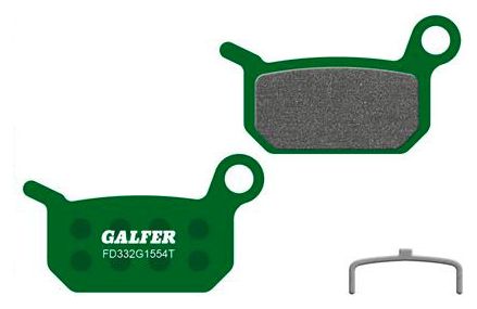 Pair of Galfer Semi-metallic Formula B4 / 4 Racing Brake Pads