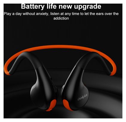 Lenovo Thinkplus X7 écouteurs conduction osseuse Bluetooth (blanc)