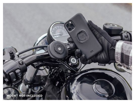 Testa di ricarica wireless resistente alle intemperie Quad Lock per supporti per moto