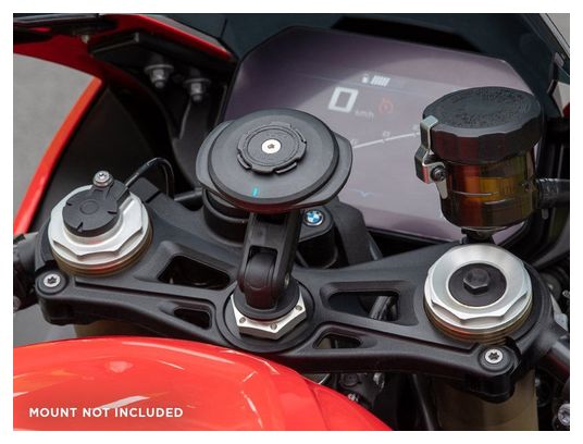 Cabezal de carga inalámbrico resistente a la intemperie Quad Lock para soportes de motocicleta