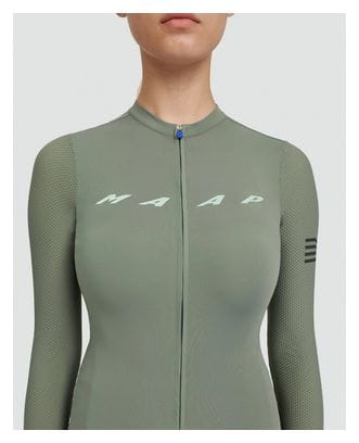 Maillot Manches Longues Femme Maap Evade Pro Base Seagrass Vert