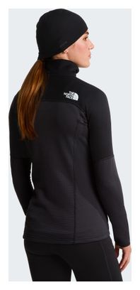Fleecejacke The North Face Stormgap Power Grid Grau/Schwarz Damen