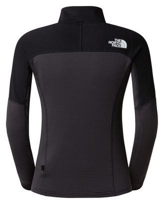 Fleecejacke The North Face Stormgap Power Grid Grau/Schwarz Damen