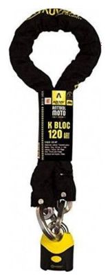 Kit Chaîne Antivol Auvray lasso Vélo 1 2m ø10mm 