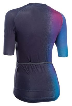 Northwave Blade Damen Kurzarmtrikot Schwarz/Violett