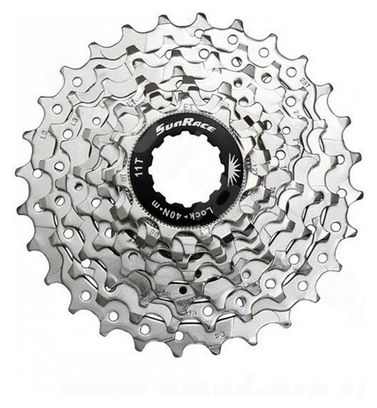 SUNRACE Cassette 9 vitesses CSRS91 11-28T - Argent