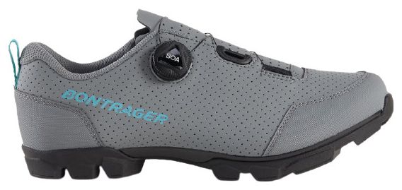 Scarpe MTB Bontrager Evoke Bright Silver / Miami Green