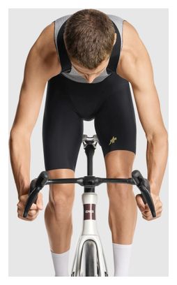 Korte fietsbroek met bretels Assos Mille GTO S11 Zwart Heren - Regular
