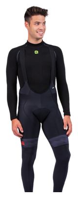 Alé Mild Bibshorts Zwart/Rood